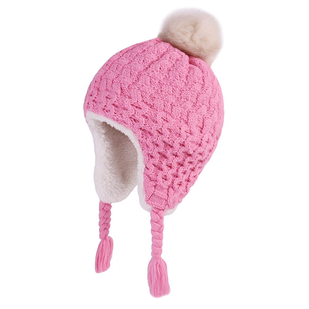 Baby Winter Knit Earflap Hats  - Trapper Hat Ear Flap recensie en prijs
