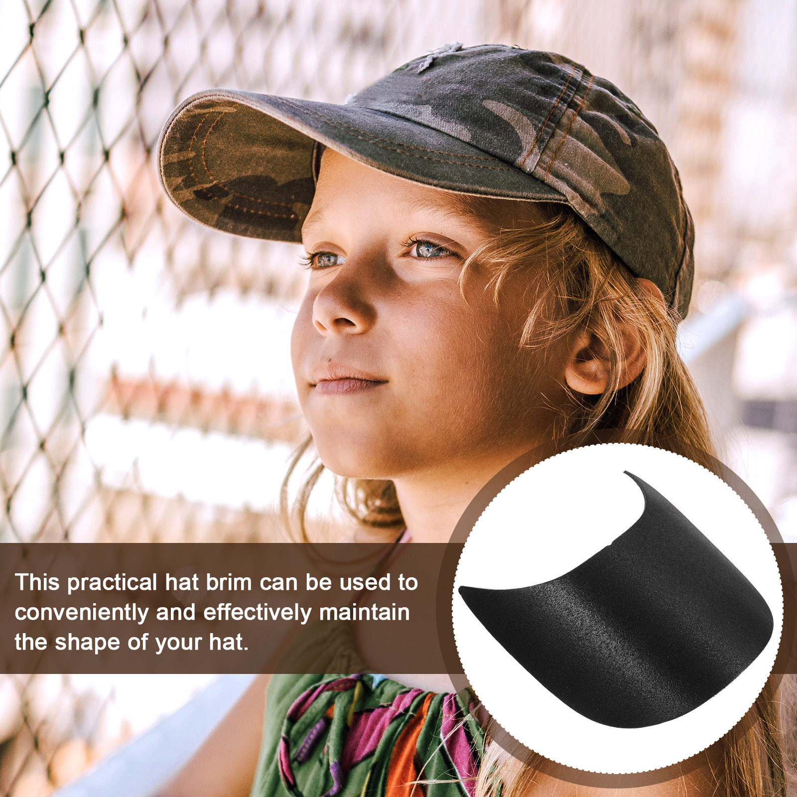 10Pcs Plastic Hat Brim Insert  - Visor Sun Hat recensie en prijs