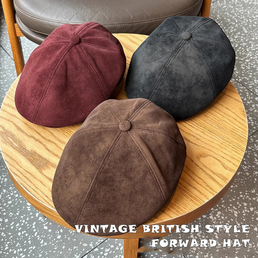 Vintage Suede Newsboy Cap Men  - Newsboy Cap Ivy recensie en prijs