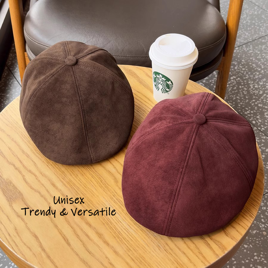 Vintage Suede Newsboy Cap Men  - Newsboy Cap Ivy recensie en prijs