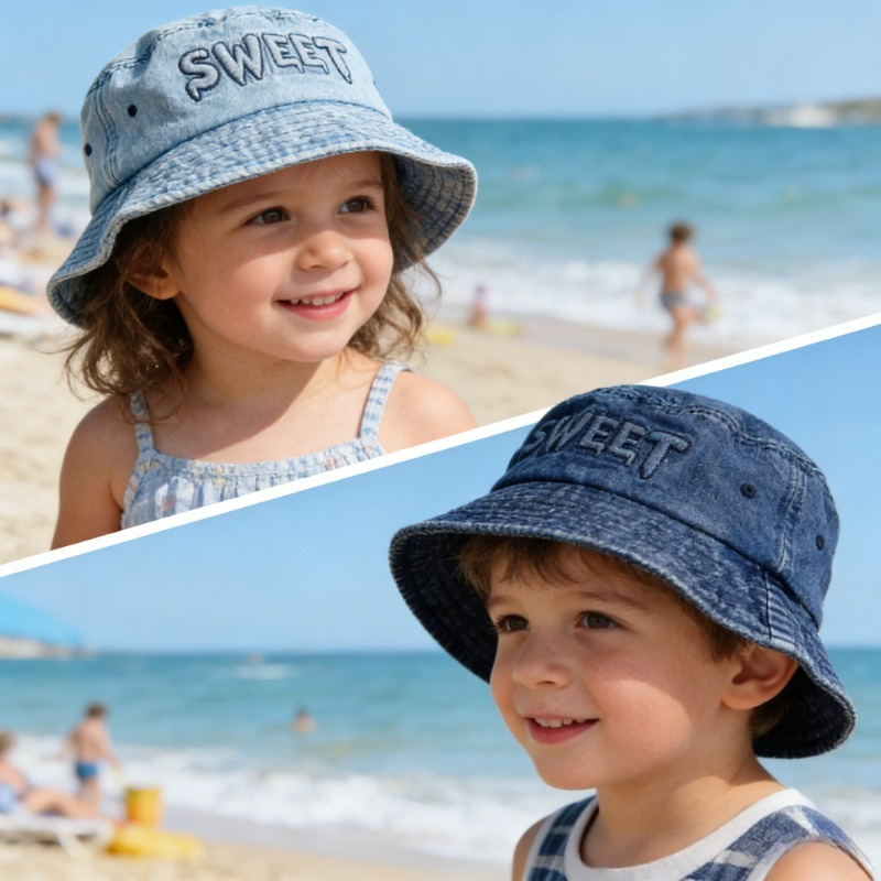 Japanese Retro Kids Bucket Hat - Bucket Hat Cotton recensie en prijs