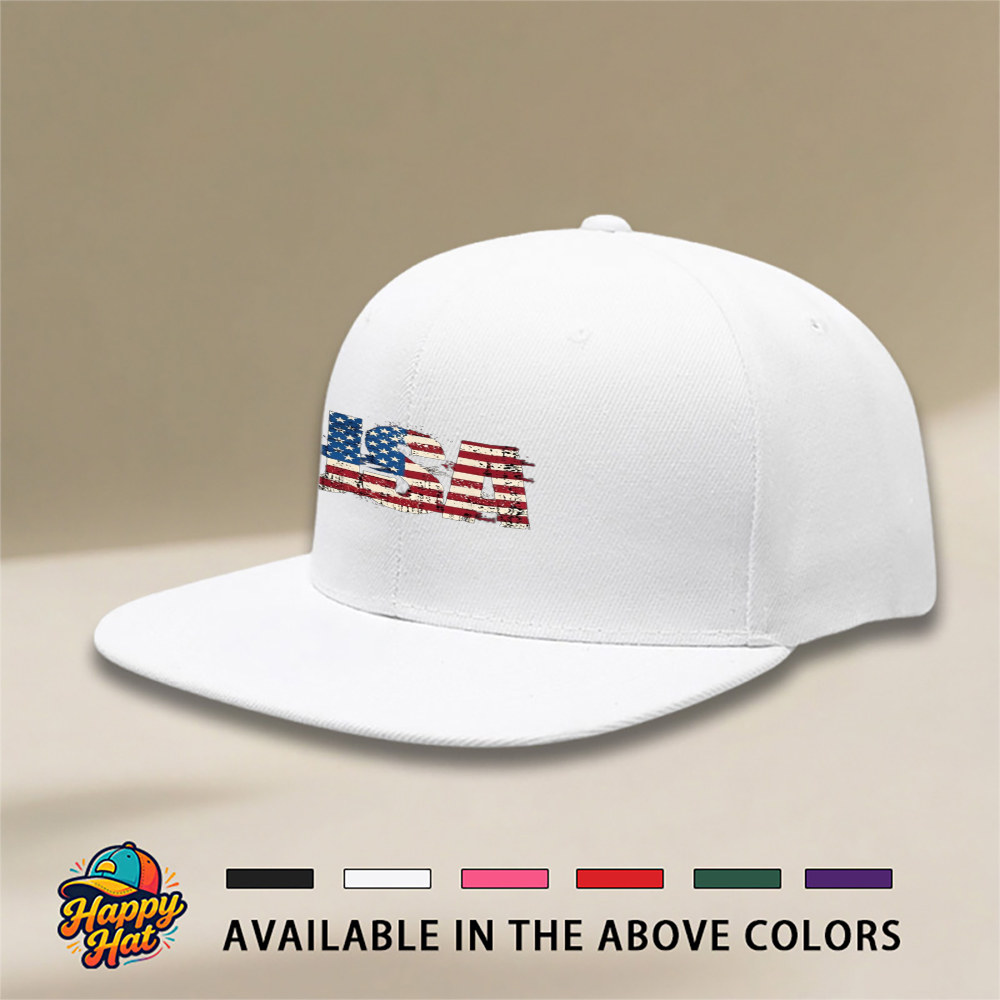 1PC USA Flag Embroidered Snapb - Snapback Hat Flat recensie en prijs