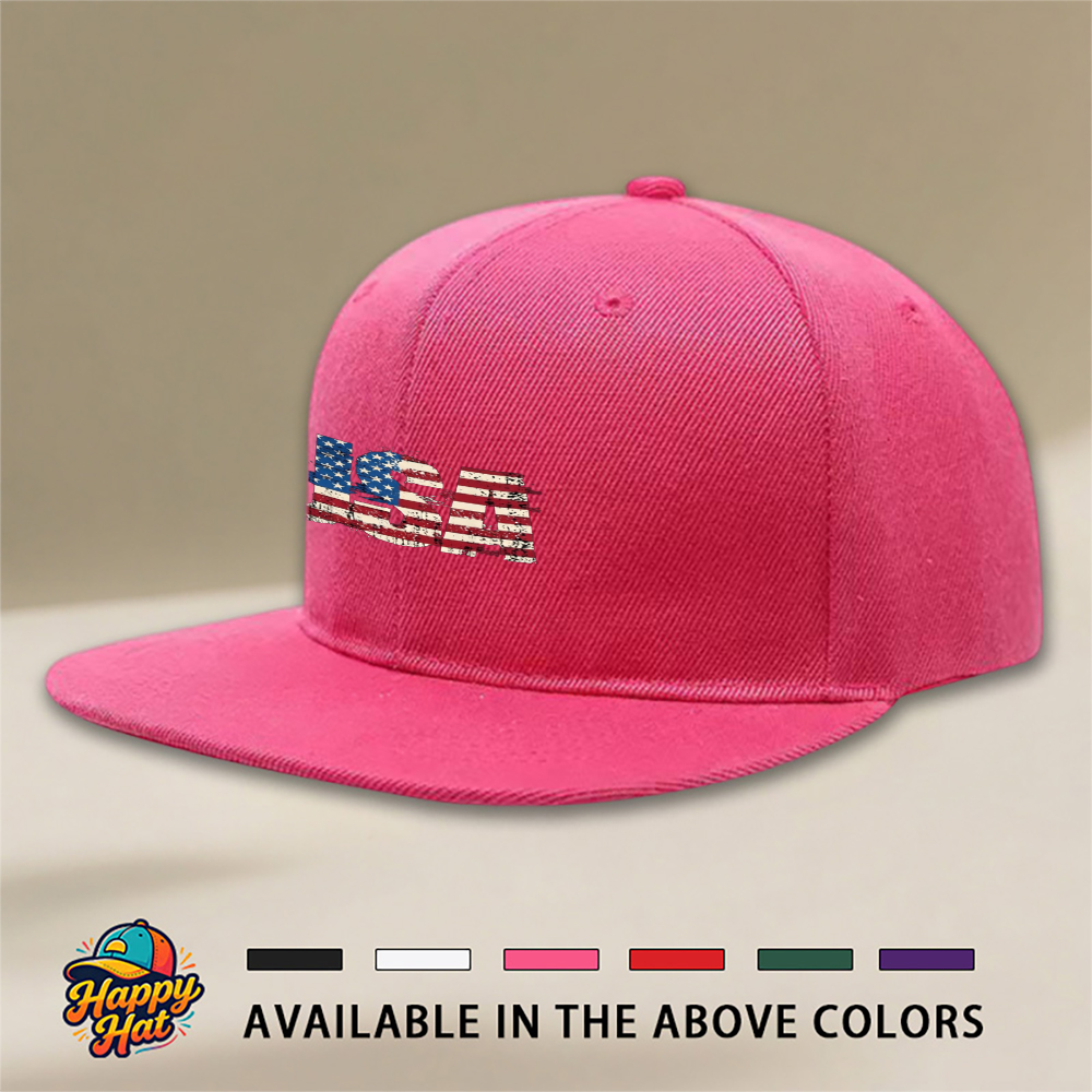 1PC USA Flag Embroidered Snapb - Snapback Hat Flat recensie en prijs