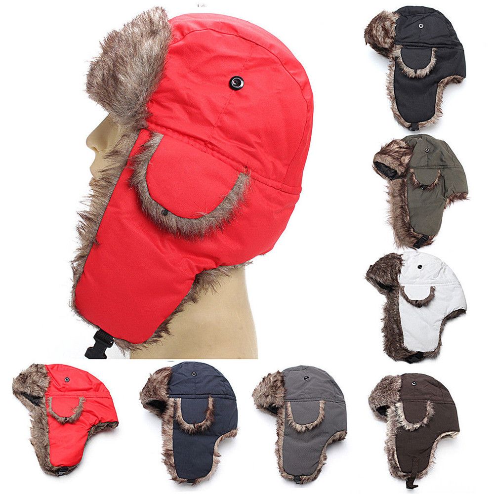 Warm Winter Fur Earflap Ski Ha - Trapper Hat Ear Flap recensie en prijs