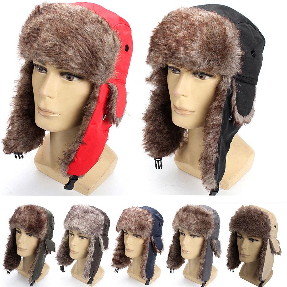 Warm Winter Fur Earflap Ski Ha - Trapper Hat Ear Flap recensie en prijs