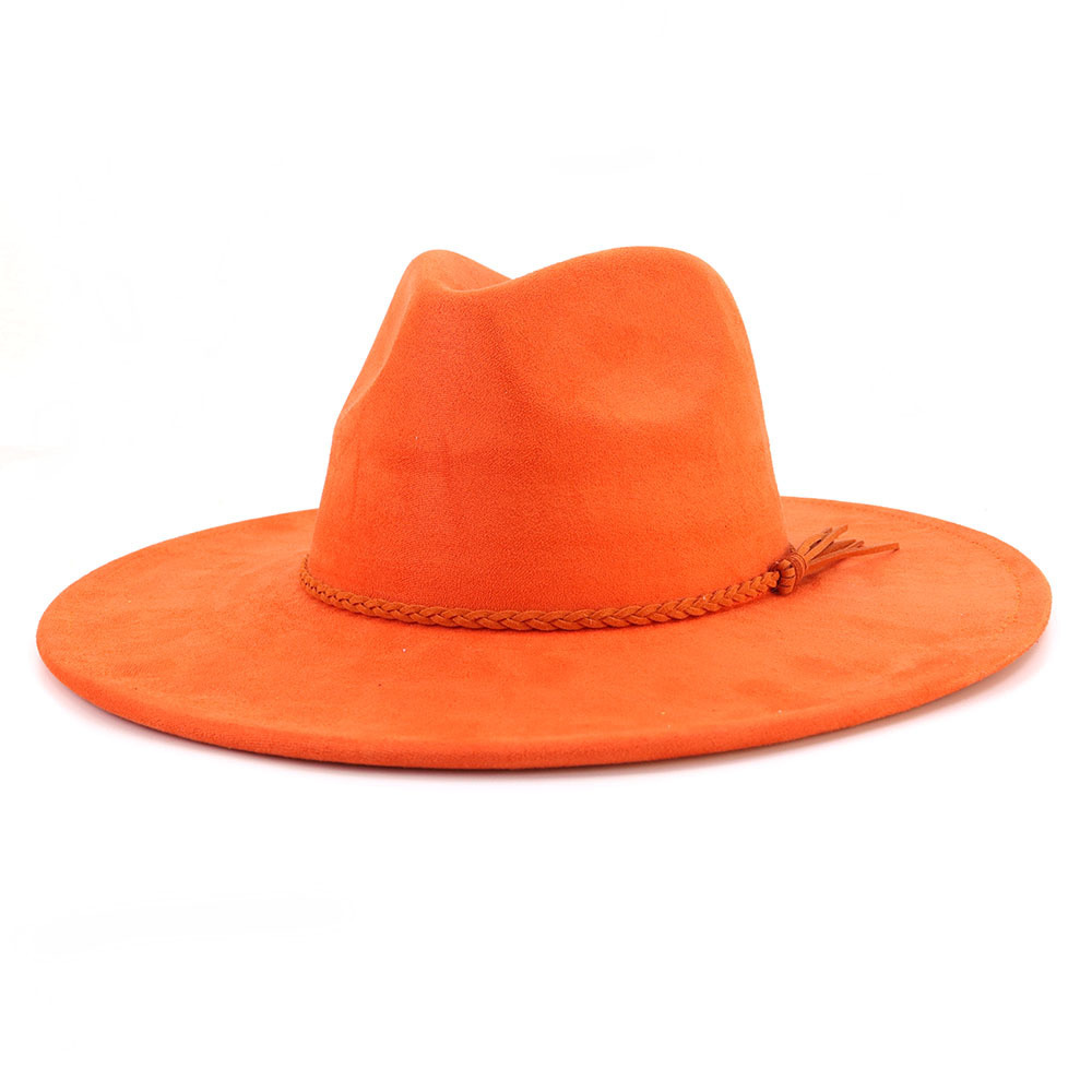 Vegan Suede Hat Teardrop shape - Fedora Hat Wool recensie en prijs