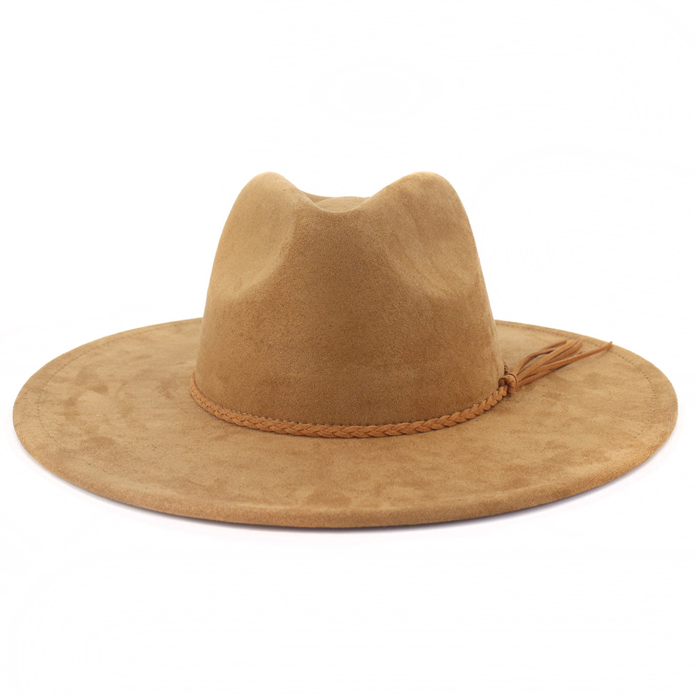 Vegan Suede Hat Teardrop shape - Fedora Hat Wool recensie en prijs