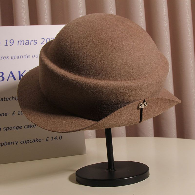 Wool Felt Sun Hats Round Top K - Fedora Hat Wool recensie en prijs