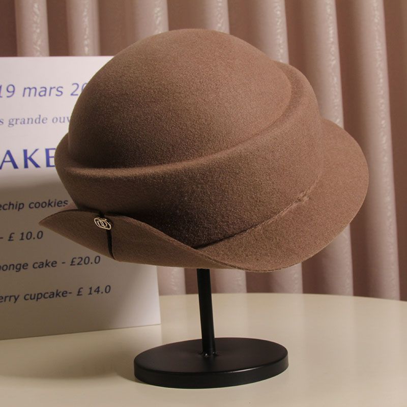 Wool Felt Sun Hats Round Top K - Fedora Hat Wool recensie en prijs