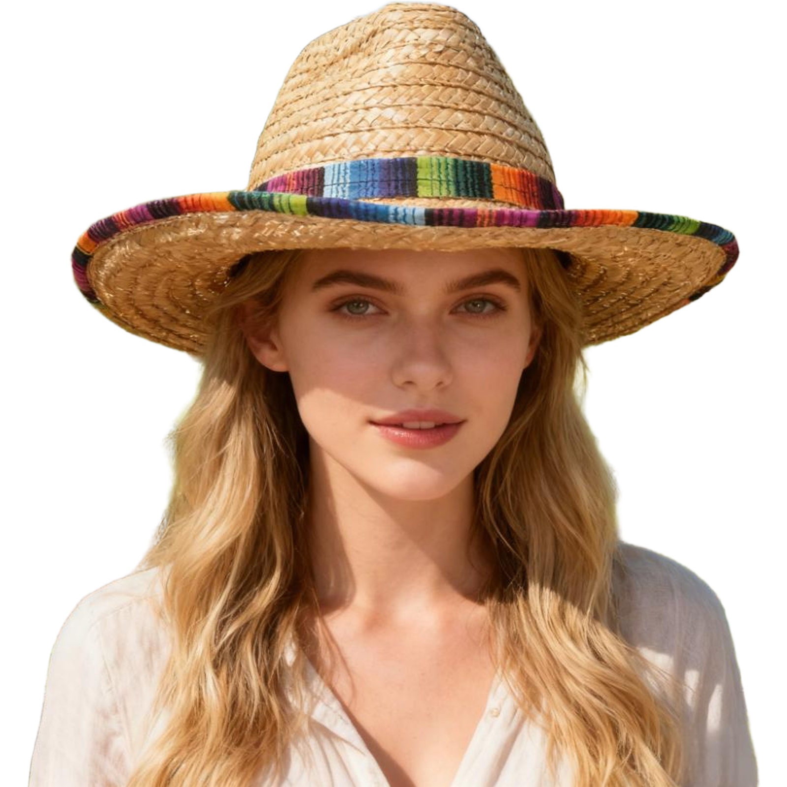 Mexican Straw Hat Carnival Wid - Sun Hat Wide Brim recensie en prijs