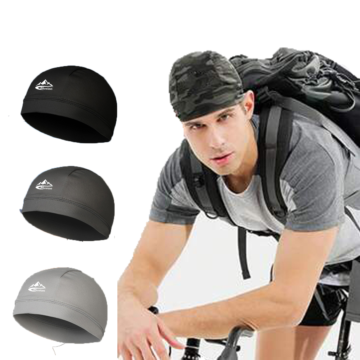 Musion Beanie Cap Bonnet for M - Skull Cap Helmet Liner recensie en prijs