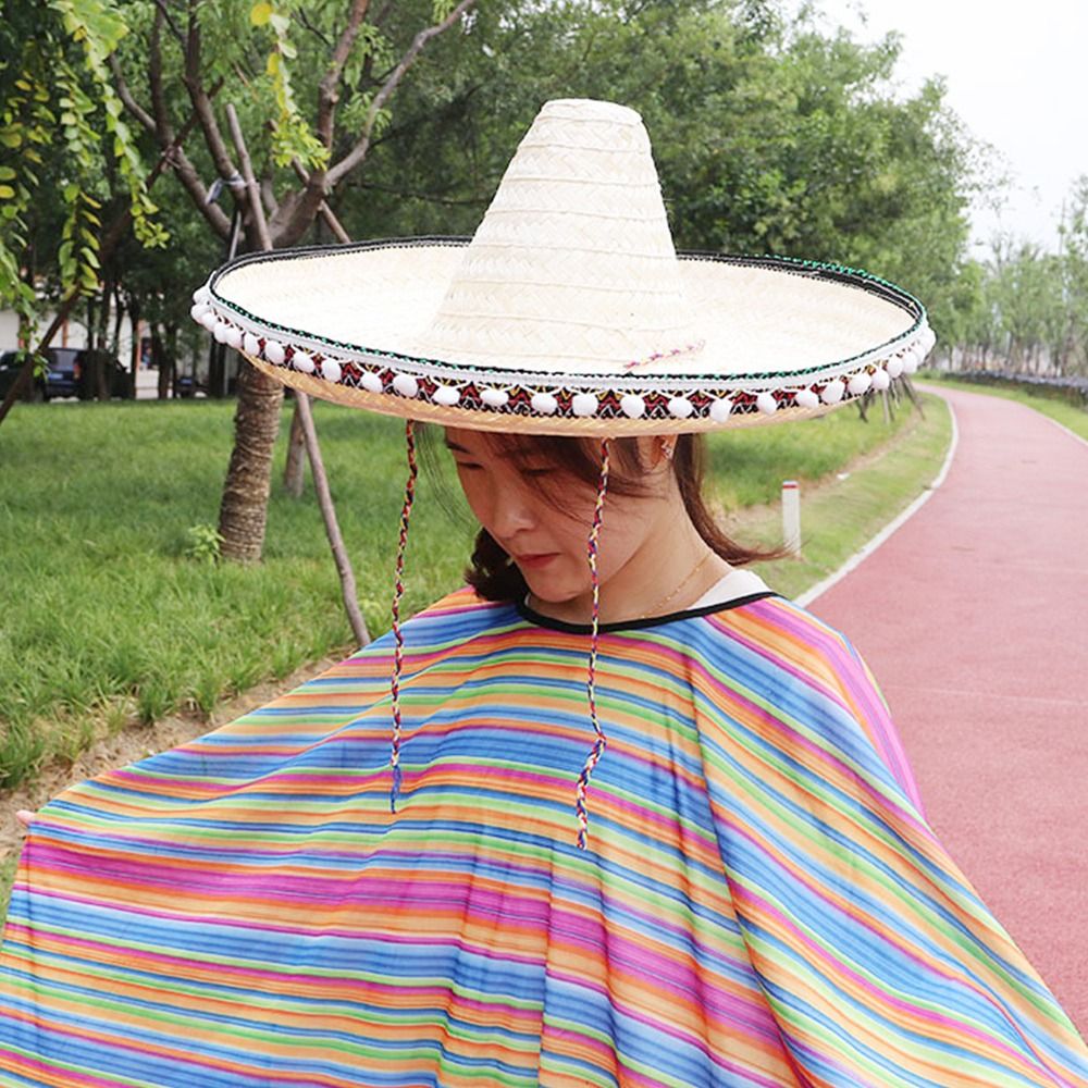 Mexican Style Straw Hats Wide  - Sun Hat Wide Brim recensie en prijs