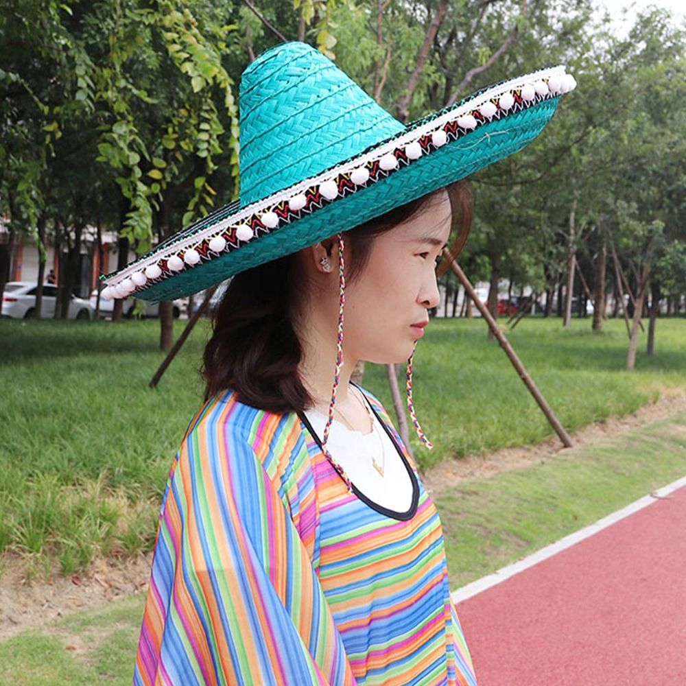 Mexican Style Straw Hats Wide  - Sun Hat Wide Brim recensie en prijs