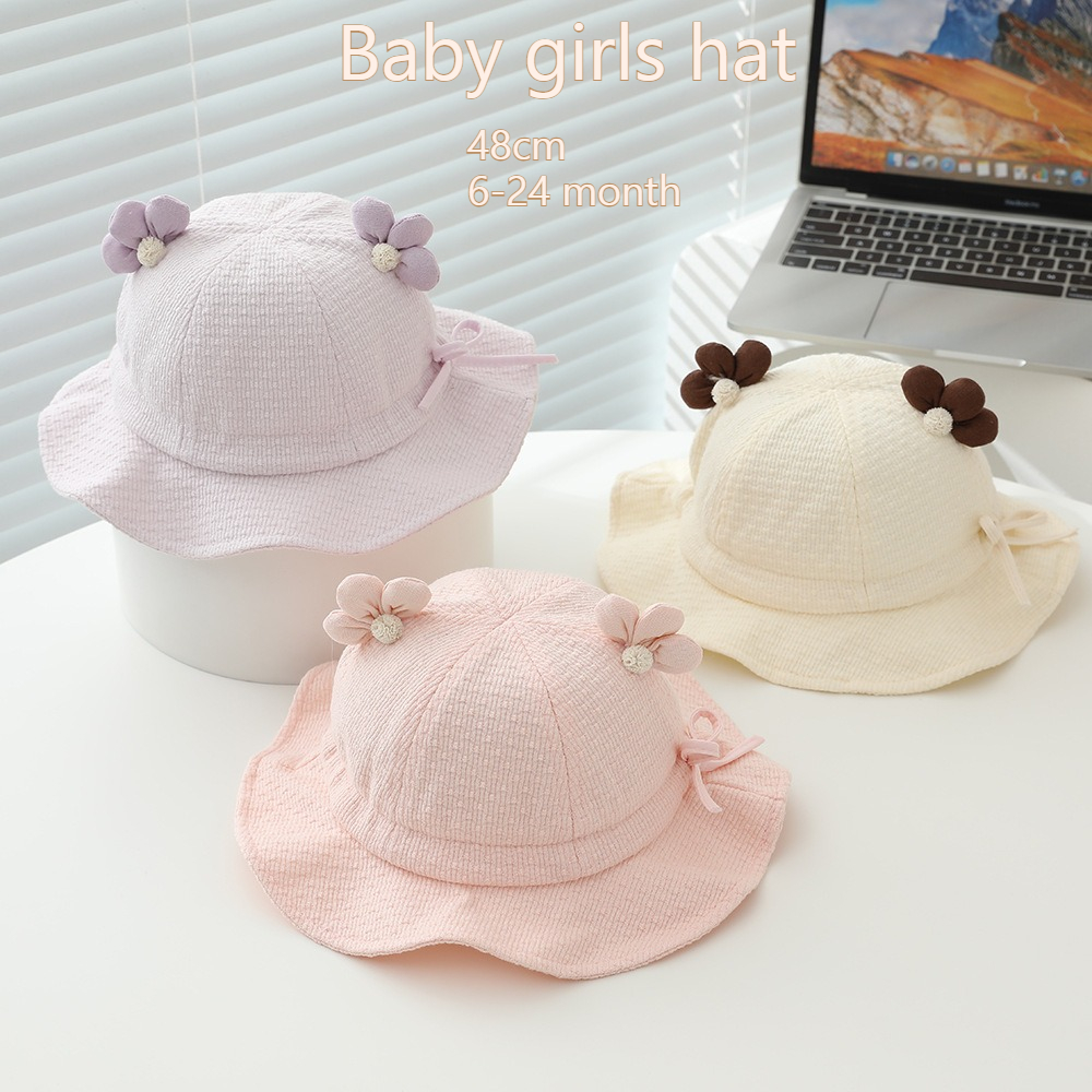 Baby Girls Sun Hat 48cm 6-24 M - Bucket Hat Cotton recensie en prijs