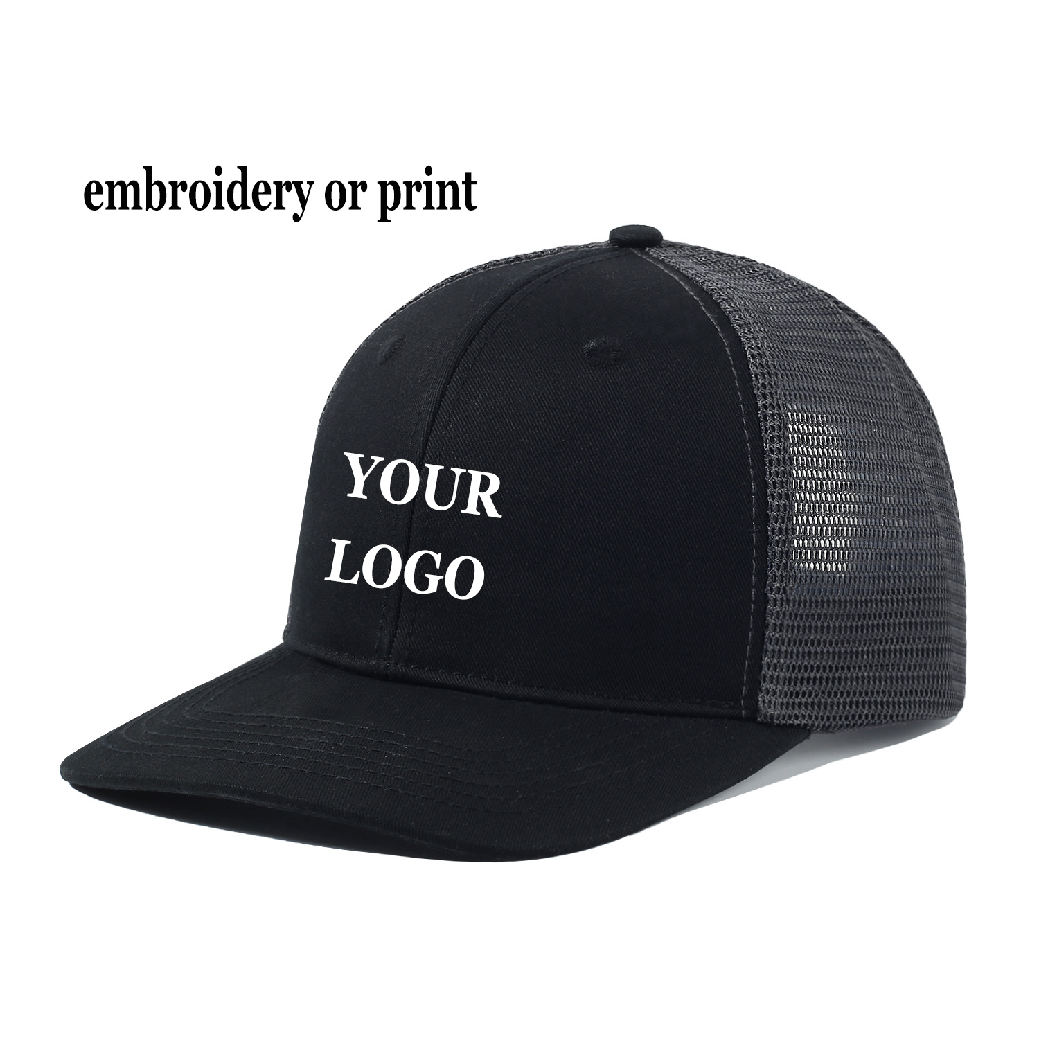 Custom Logo Sport Snapback Cap - Trucker Cap Mesh recensie en prijs