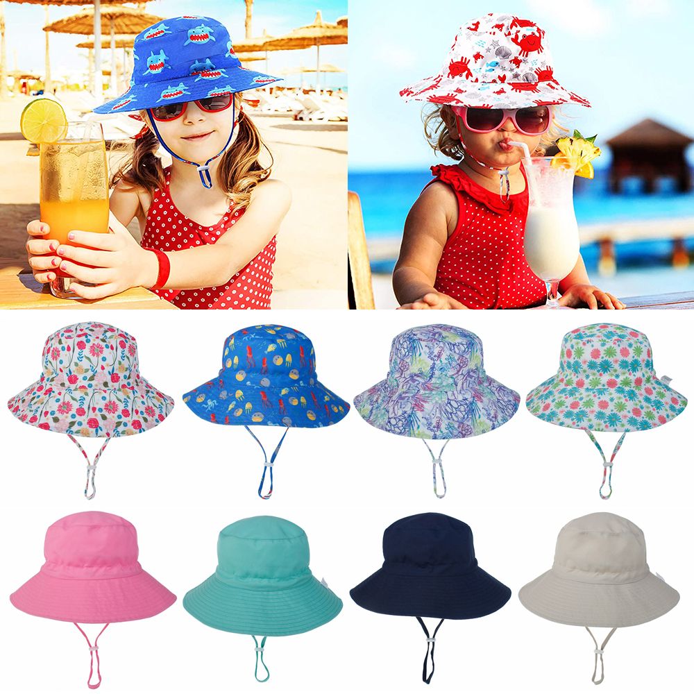 Summer Boys Girls Neck Ear Cov - Sun Hat Wide Brim recensie en prijs