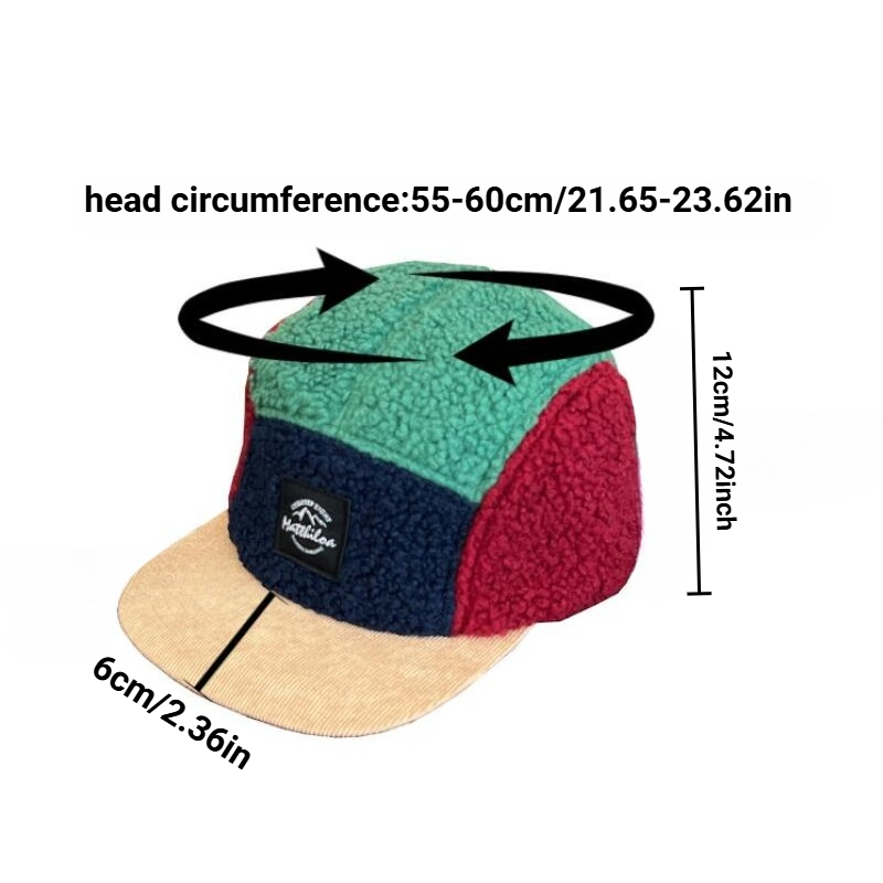 5 Panel Retro Fleece Cap for M - Corduroy Cap 5 Panel recensie en prijs