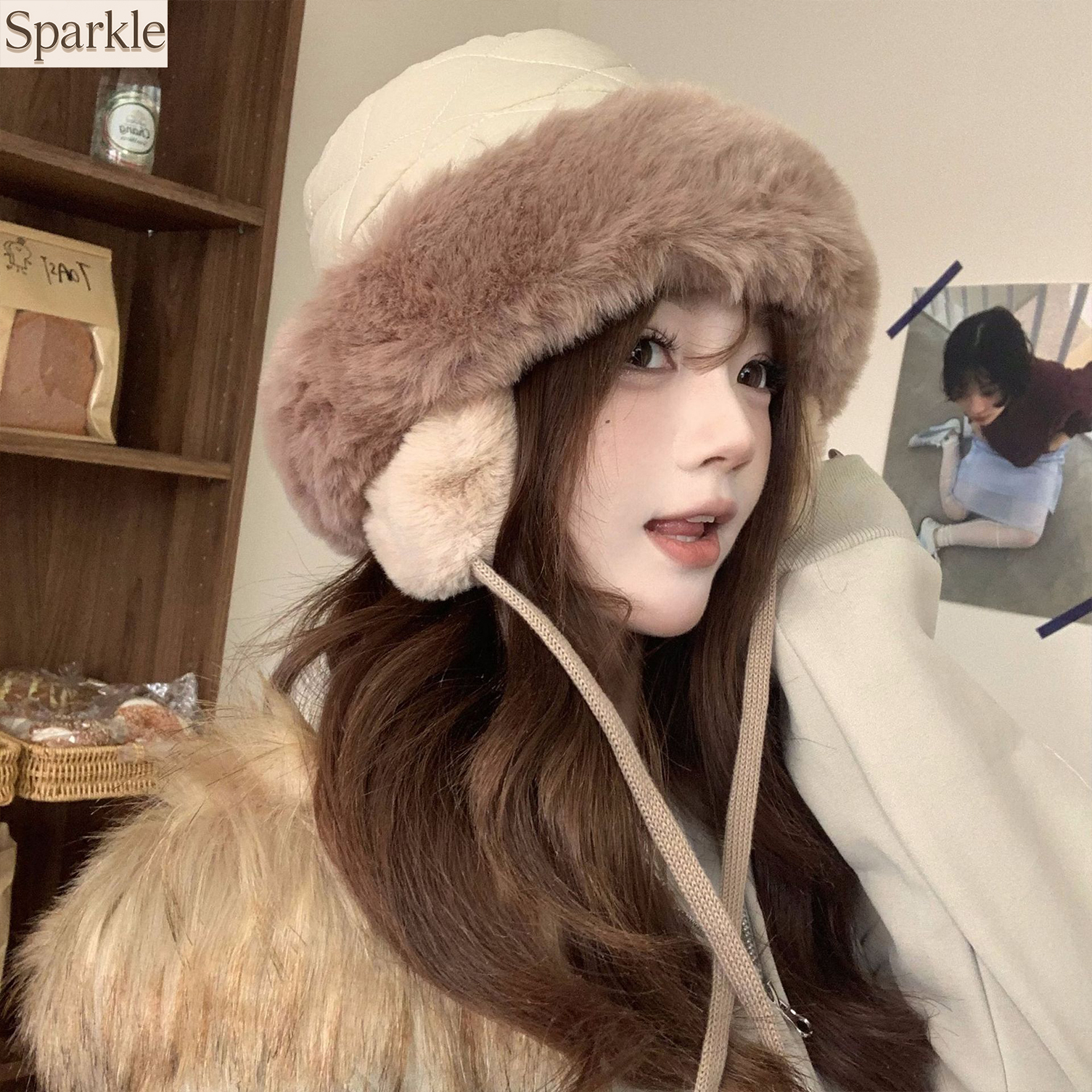 Women's Winter Quilted Faux Fu - Trapper Hat Ear Flap recensie en prijs