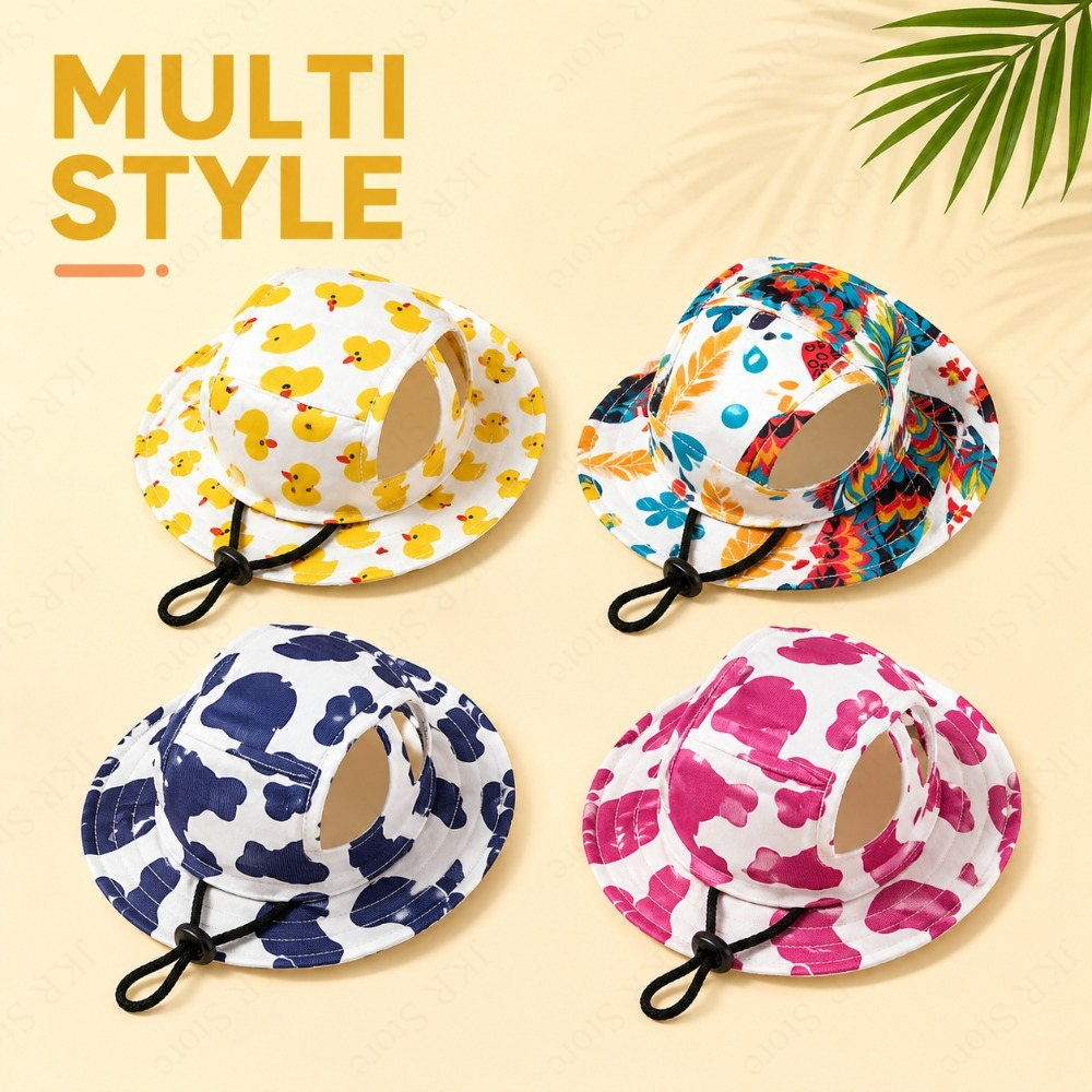 Adjustable Dog Hat Cute Print  - Running Cap Lightweight recensie en prijs