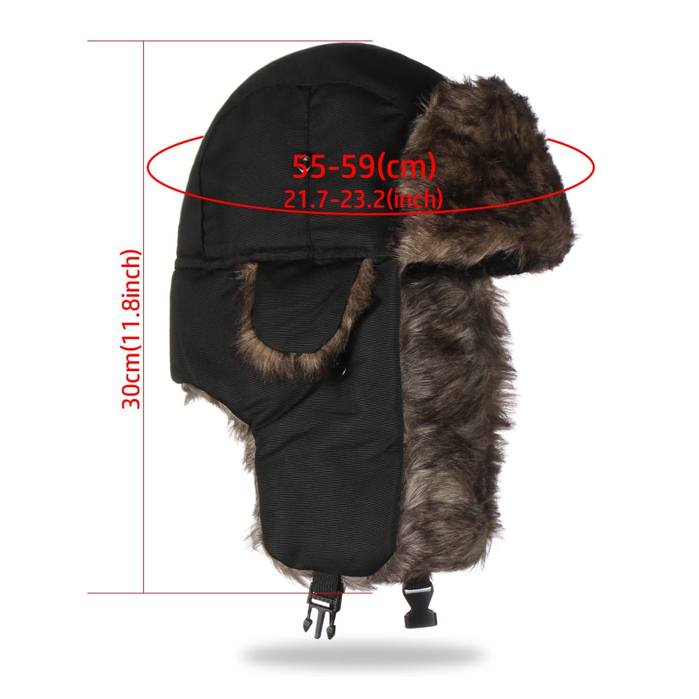 Warm Earflap Trapper Ski Hat W - Trapper Hat Ear Flap recensie en prijs