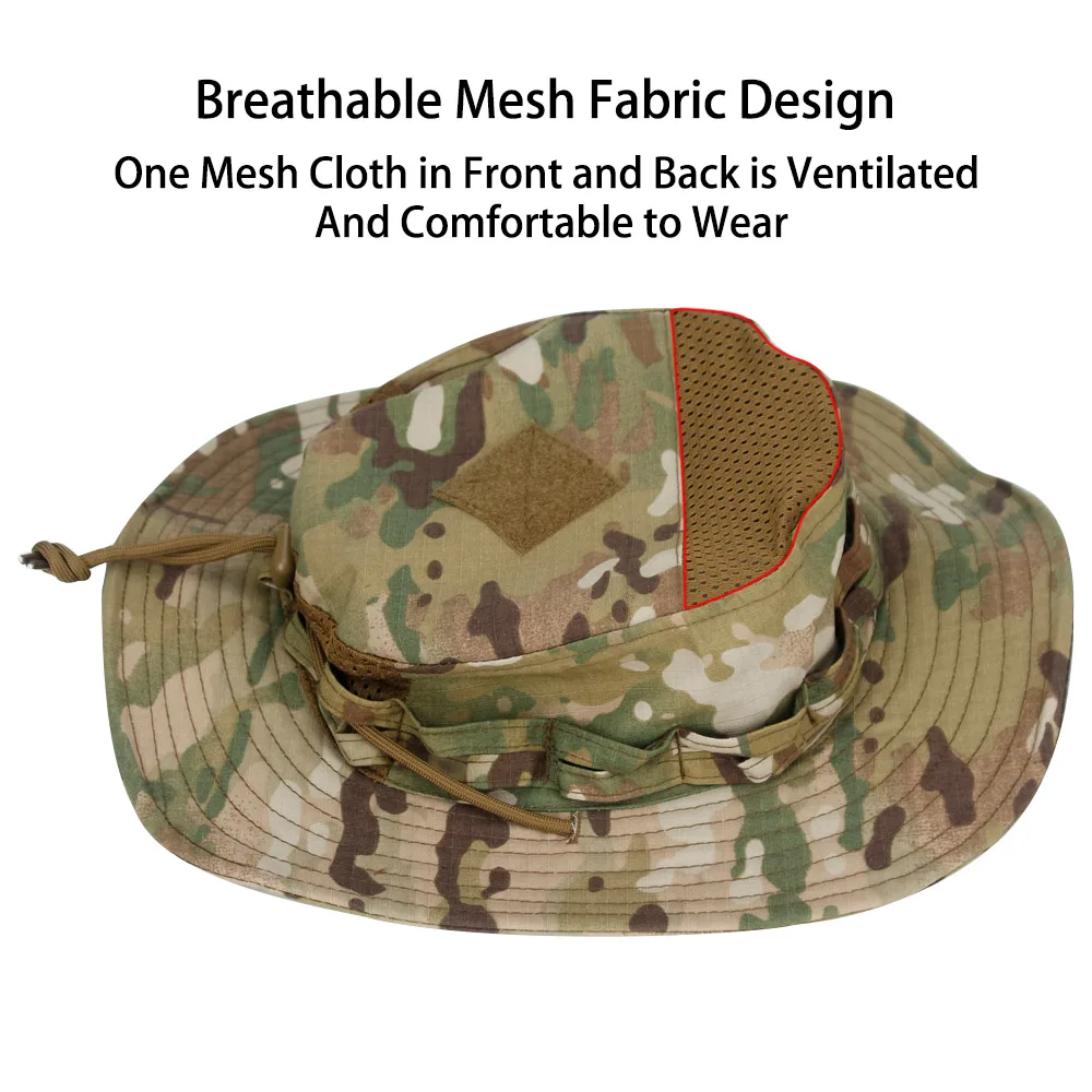 Tactical Camo Boonie Hat UPF 5 - Boonie Hat Tactical recensie en prijs