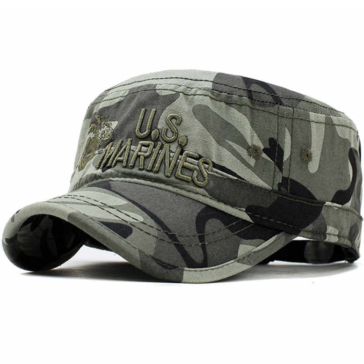 Unisex US MARINES Letter Embro - Snapback Hat Flat recensie en prijs