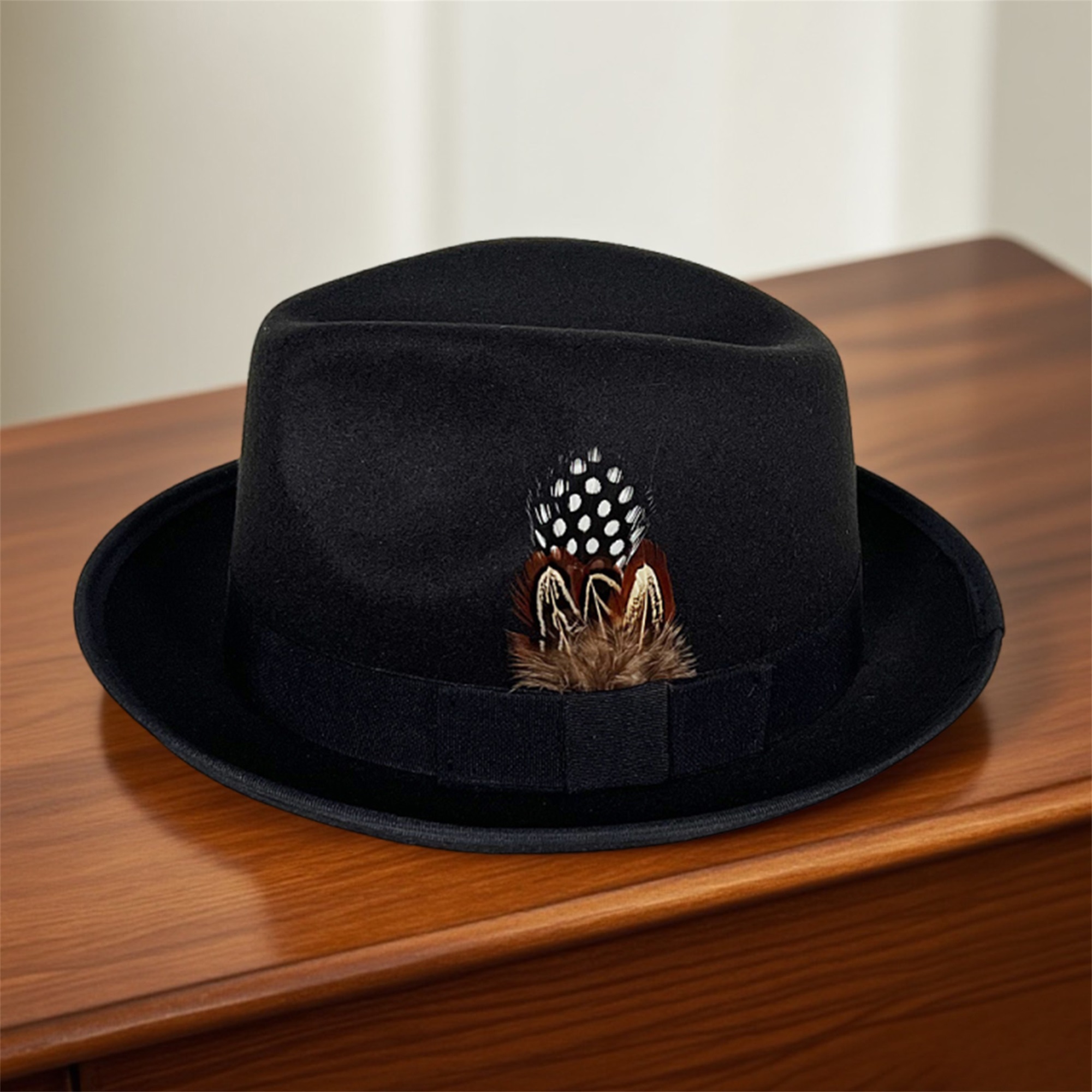 Vintage Style Wool Fedora Hat  - Fedora Hat Wool recensie en prijs