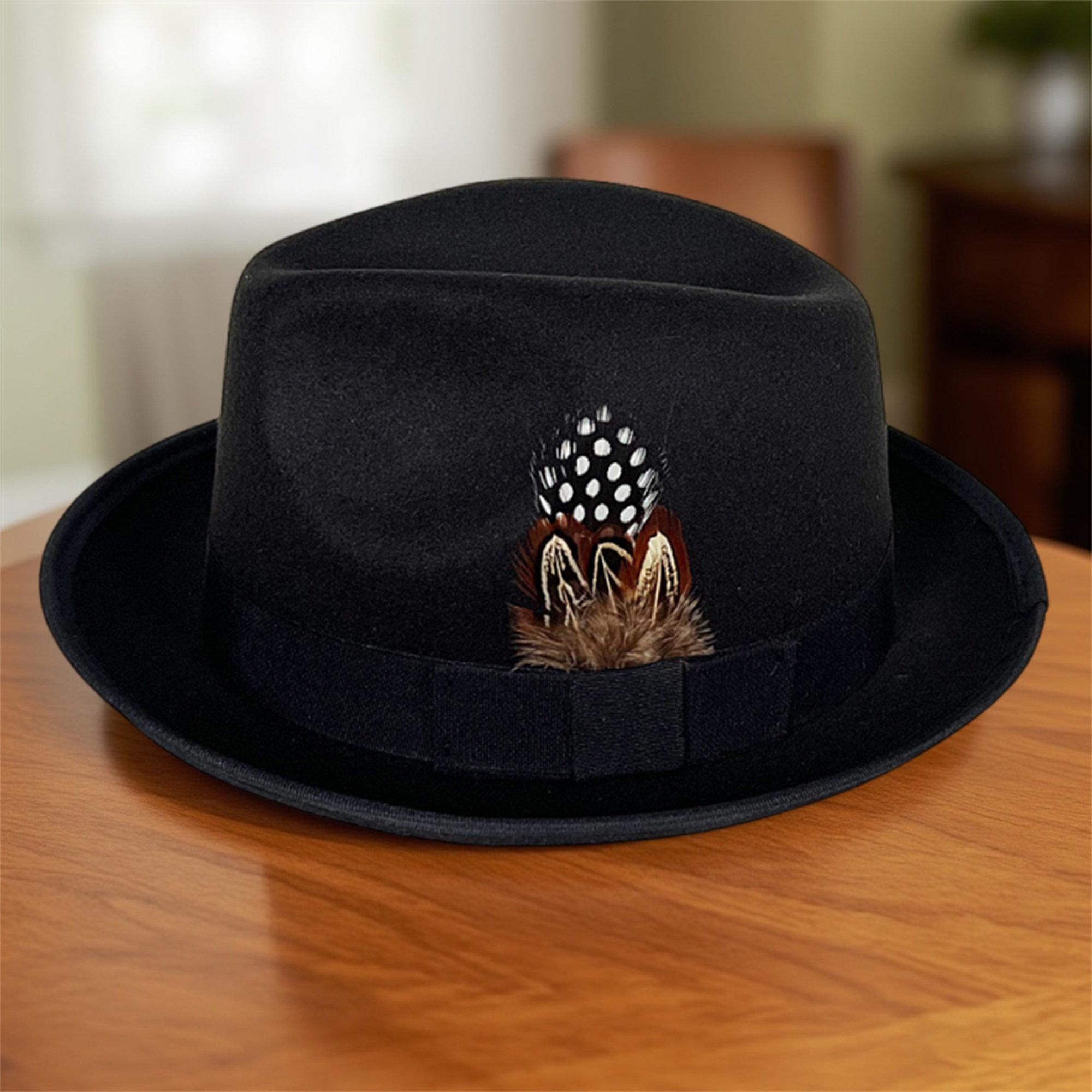 Vintage Style Wool Fedora Hat  - Fedora Hat Wool recensie en prijs