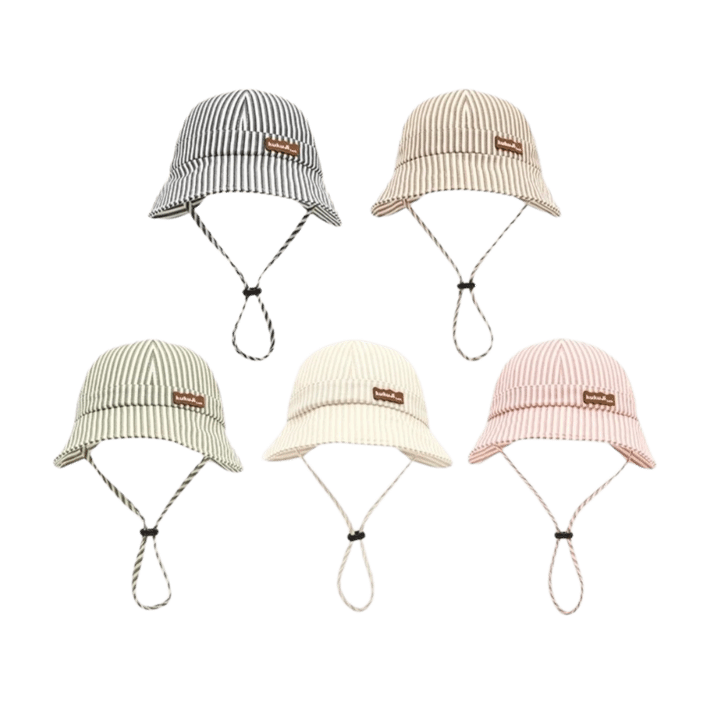 New Striped Baby Bucket Hat Ad - Sun Hat Wide Brim recensie en prijs