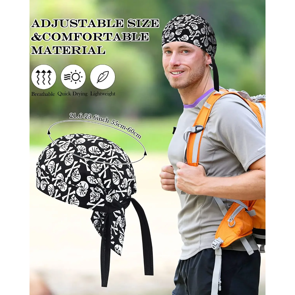 1pc Cycling Skull Pirate Cap H - Skull Cap Helmet Liner recensie en prijs