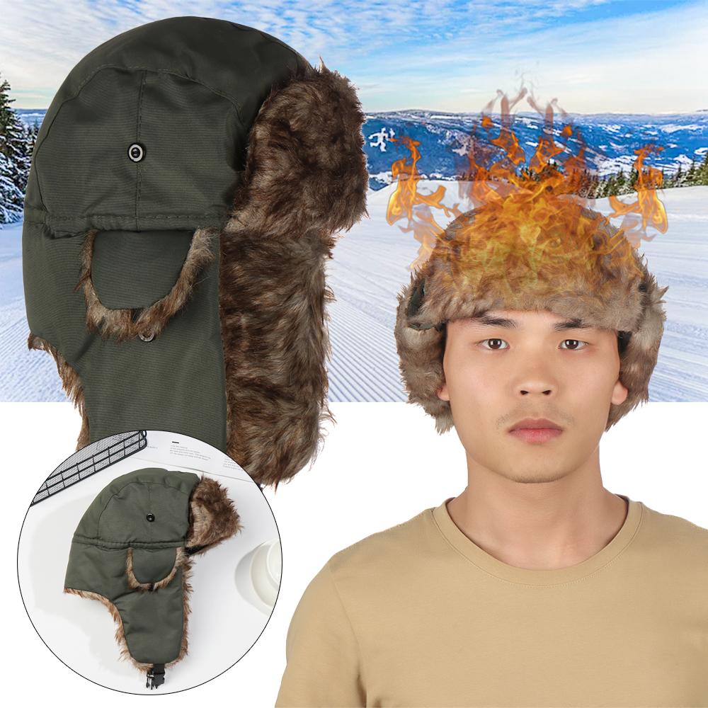 Warm Earflap Trapper Winter Ca - Trapper Hat Ear Flap recensie en prijs
