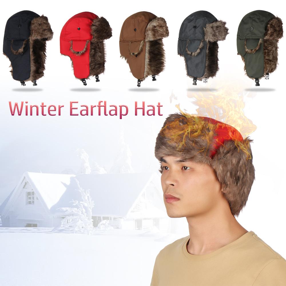 Warm Earflap Trapper Winter Ca - Trapper Hat Ear Flap recensie en prijs