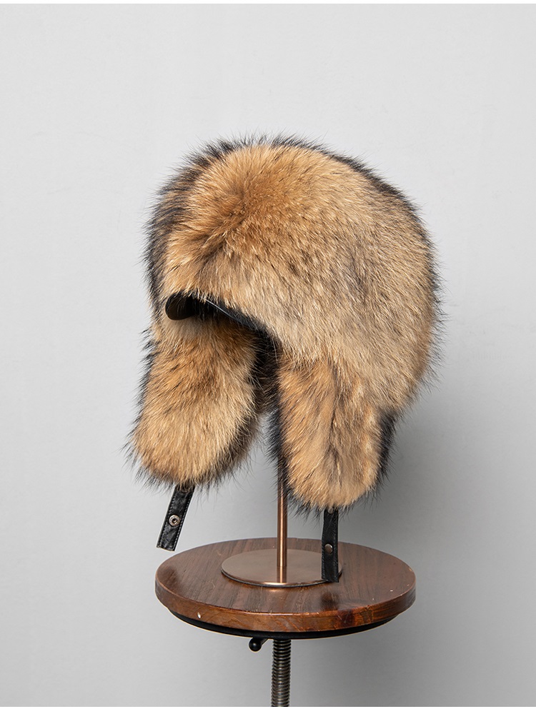 100% Real Fox Fur Hats Women's - Trapper Hat Ear Flap recensie en prijs