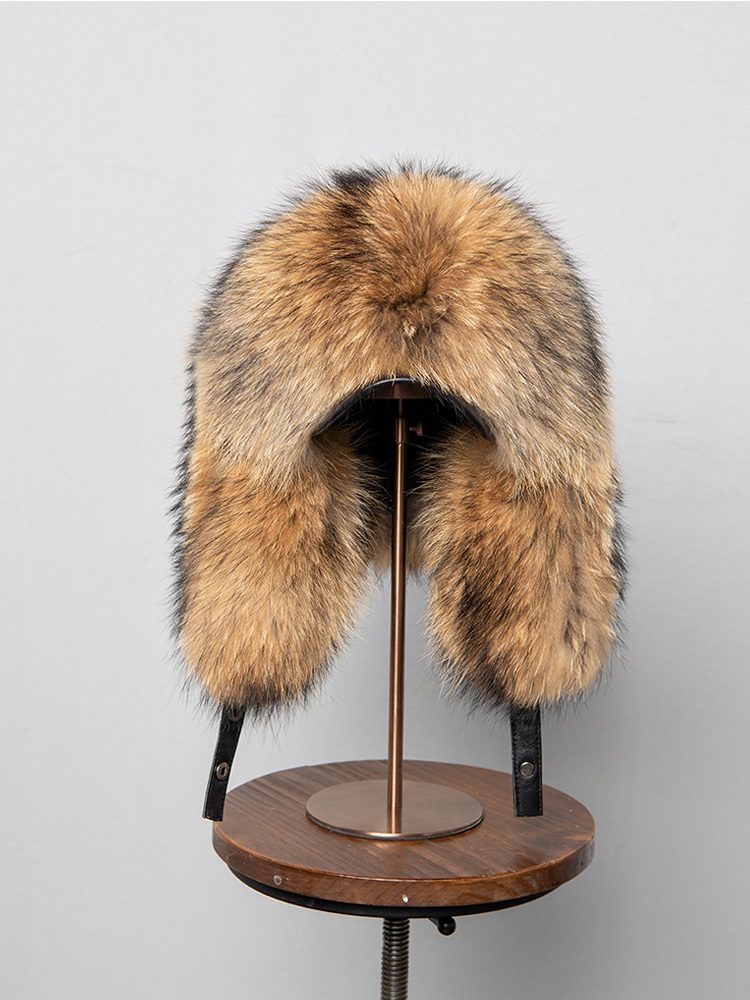 100% Real Fox Fur Hats Women's - Trapper Hat Ear Flap recensie en prijs
