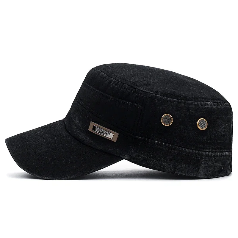 Military Cadet Flat Cap Fashio - Snapback Hat Flat recensie en prijs