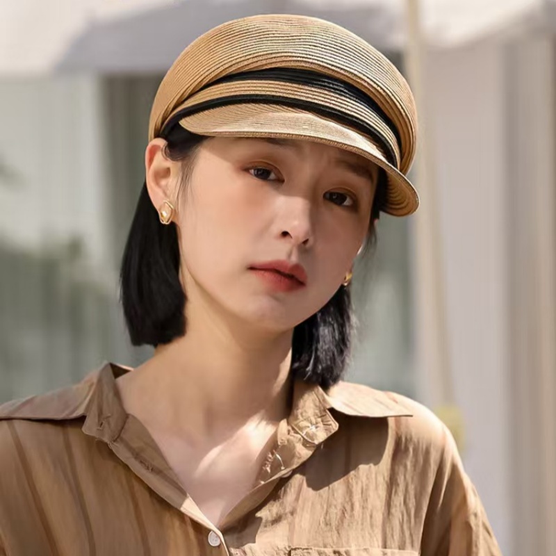 UV Protection Straw Cap Women  - Newsboy Cap Ivy recensie en prijs