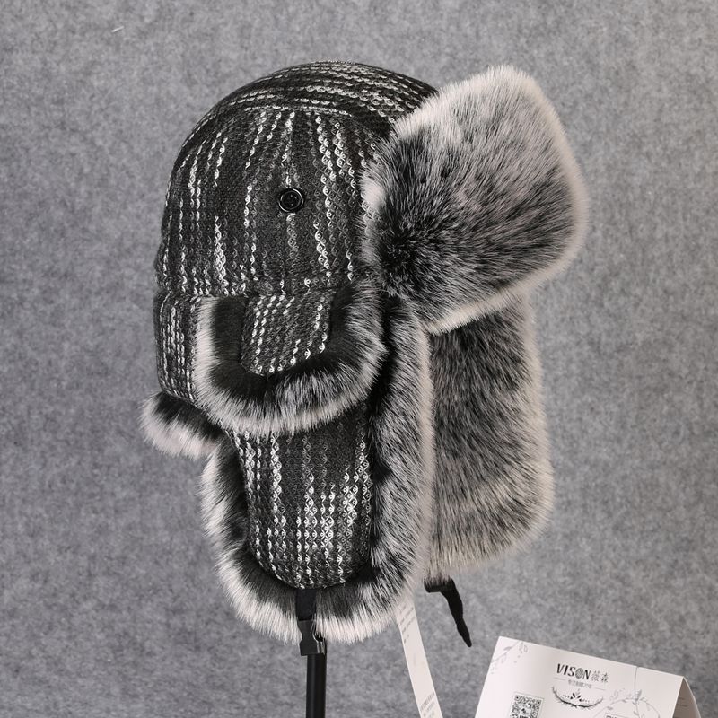 B-8433 Man Bomber Hat Rex Rabb - Trapper Hat Ear Flap recensie en prijs