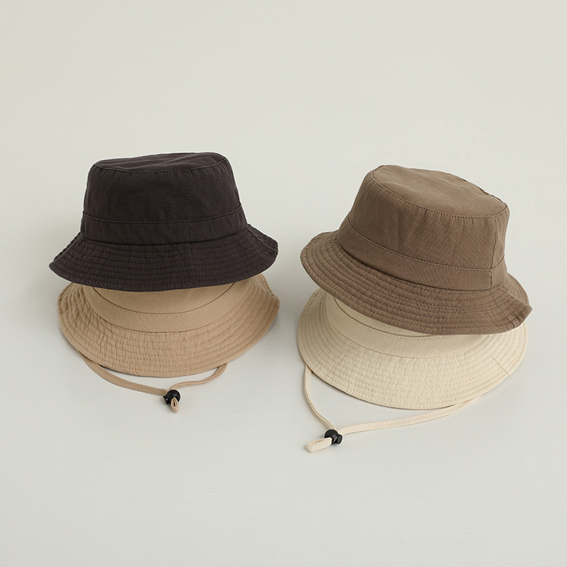 Solid Color Kids Bucket Hat Fa - Bucket Hat Cotton recensie en prijs