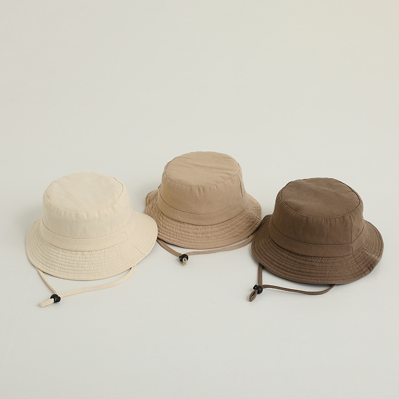 Solid Color Kids Bucket Hat Fa - Bucket Hat Cotton recensie en prijs