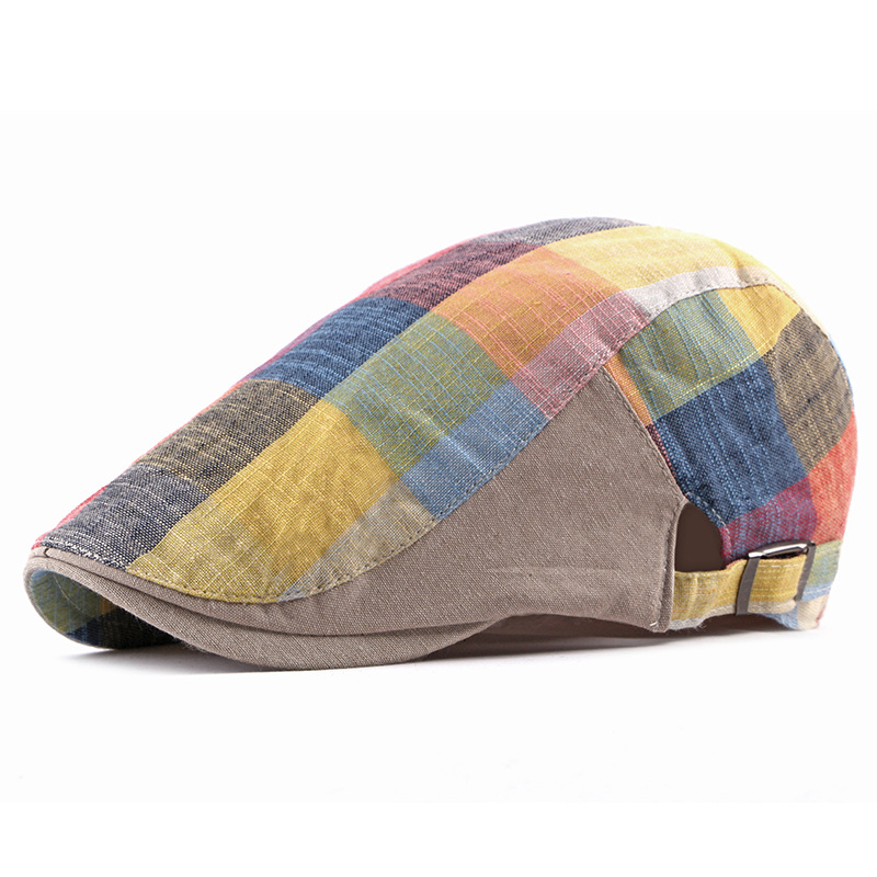 Unisex Cotton Plaid Newsboy Be - Newsboy Cap Ivy recensie en prijs