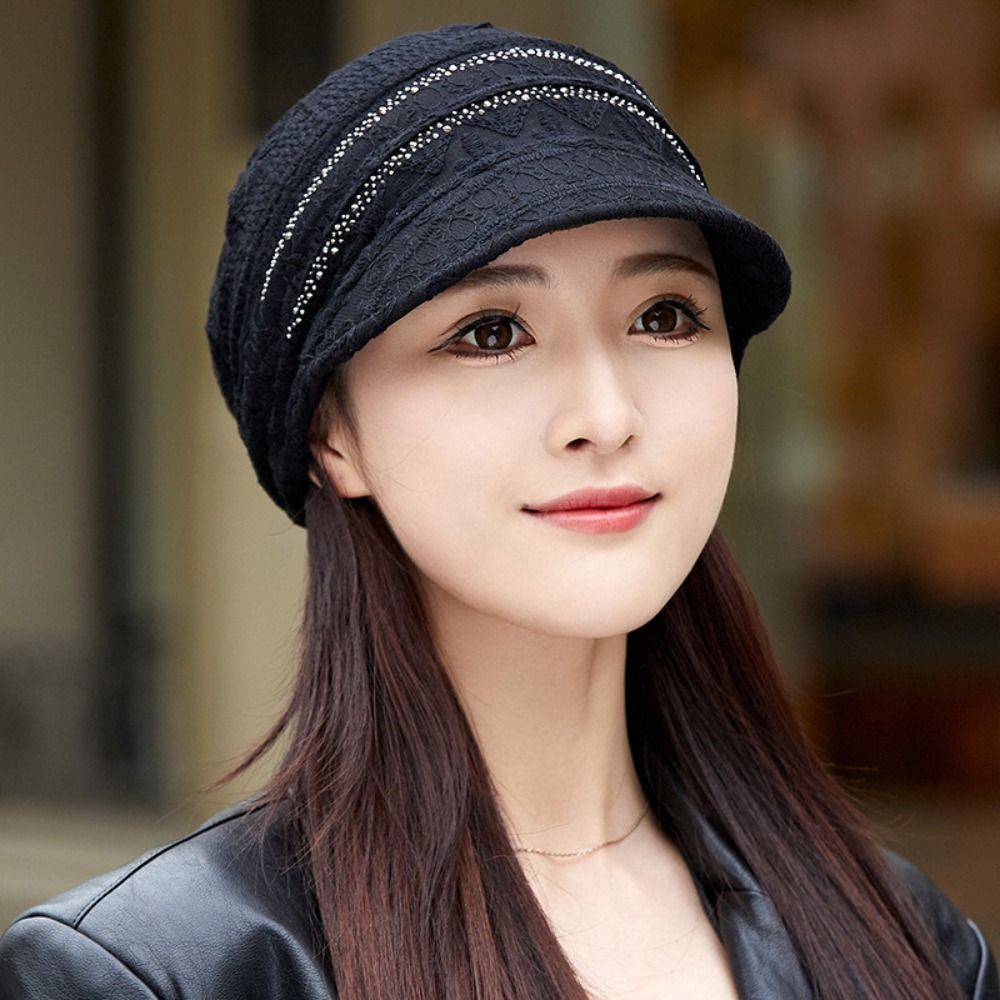 Hollow Out Flower Beanie Cap B - Baseball Cap Structured recensie en prijs