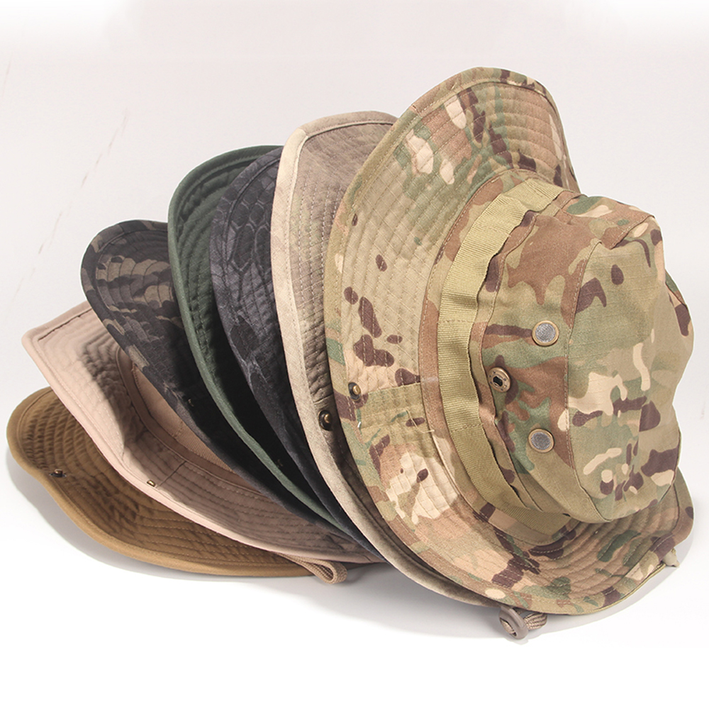 Wide Brim Camouflage Tactical  - Boonie Hat Tactical recensie en prijs