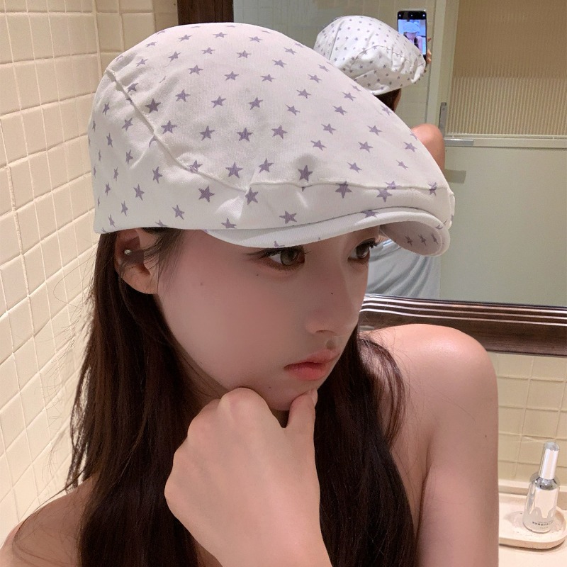 Y2K Star Beret Hat for Women J - Newsboy Cap Ivy recensie en prijs