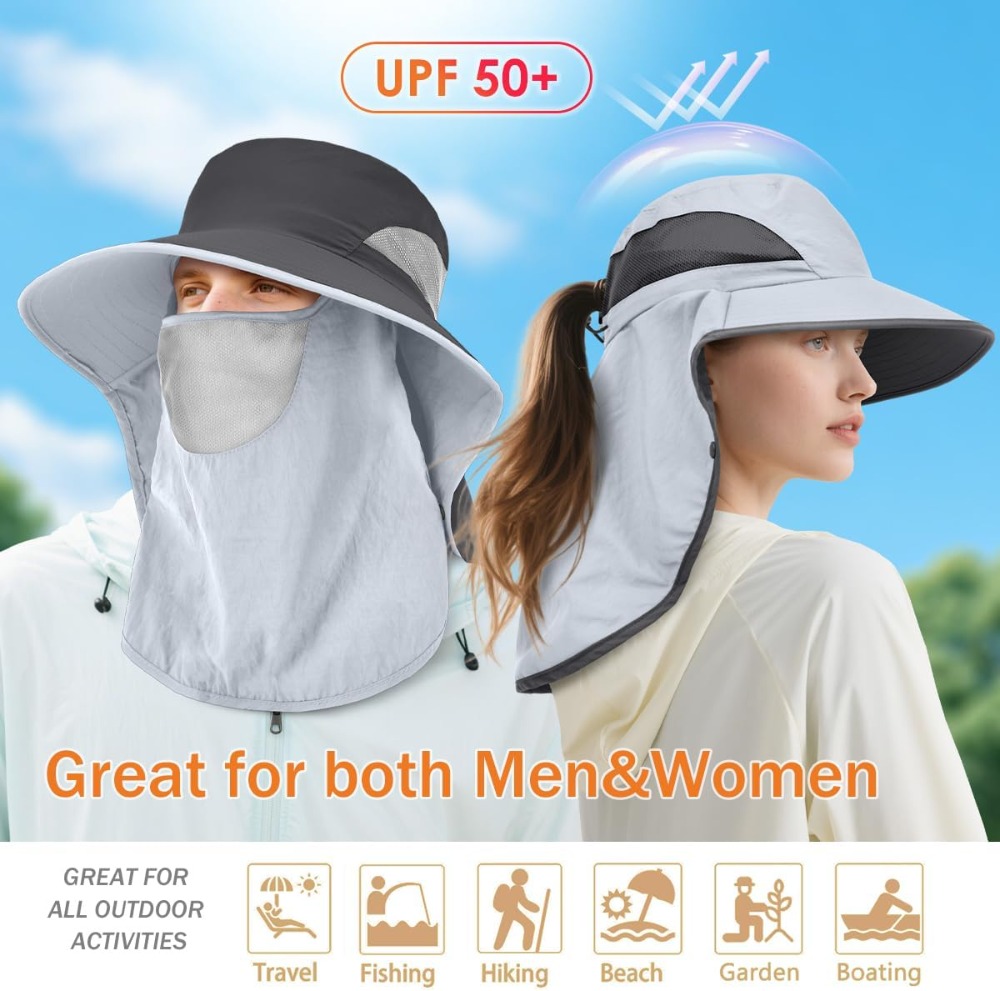 Men&Women Wide Brim Fishing Po - Sun Hat Wide Brim recensie en prijs