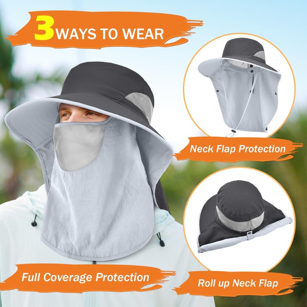 Men&Women Wide Brim Fishing Po - Sun Hat Wide Brim recensie en prijs