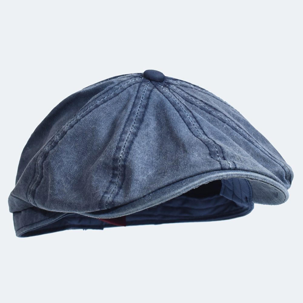 Washed Cotton Newsboy Cap Peak - Newsboy Cap Ivy recensie en prijs