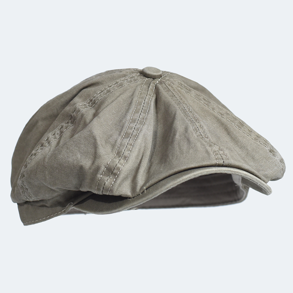 Washed Cotton Newsboy Cap Peak - Newsboy Cap Ivy recensie en prijs