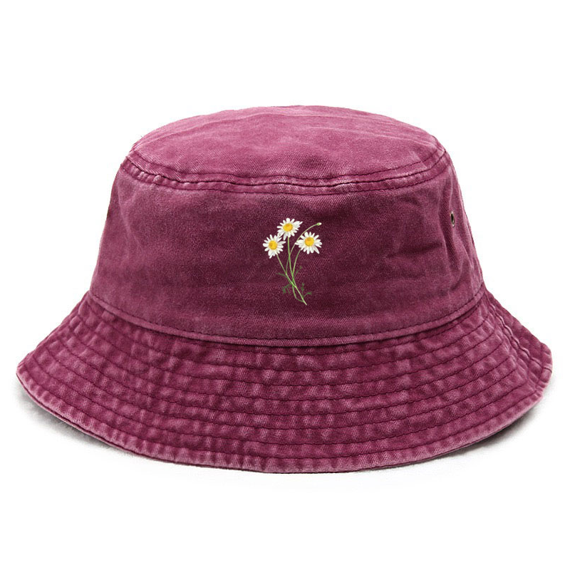 Customize Flower Cotton Washed - Bucket Hat Cotton recensie en prijs