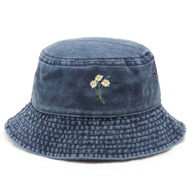 Customize Flower Cotton Washed - Bucket Hat Cotton recensie en prijs