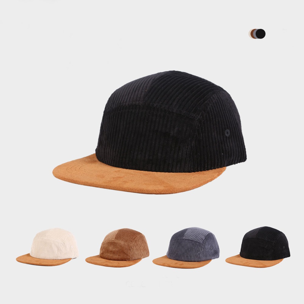 Versatile Retro Flat Brim Base - Corduroy Cap 5 Panel recensie en prijs